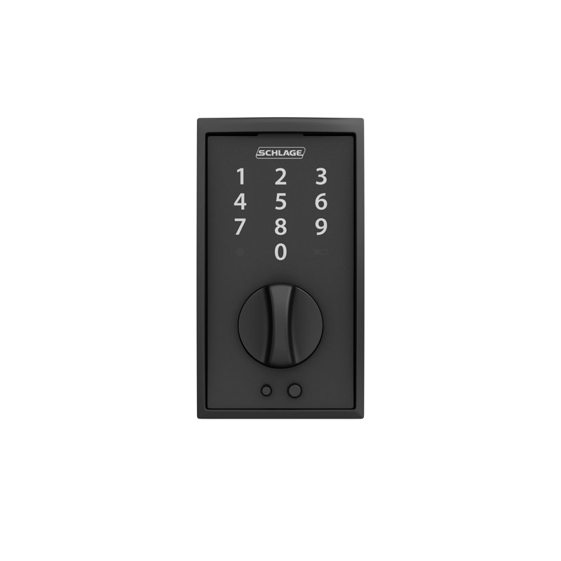 Schlage Touch Keyless Touchscreen Deadbolt with Century Trim & Reviews